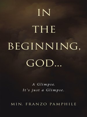 cover image of In the Beginning, God . . .